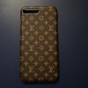 Brown iPhone case